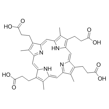 Coproporphyrin III (Zincphyrin) Chemical Structure