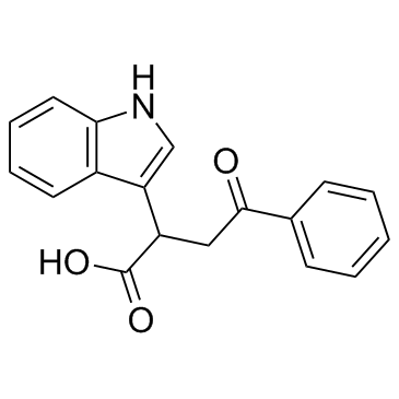 PEO-IAA (2-(1H-Indol-3-yl)-4-oxo-4-phenyl-butyric acid) Chemical Structure