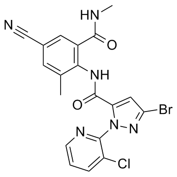 Cyantraniliprole (HGW-86) Chemical Structure