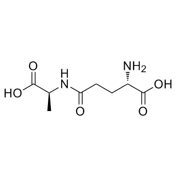 γ-L-Glutamyl-L-alanine Chemical Structure