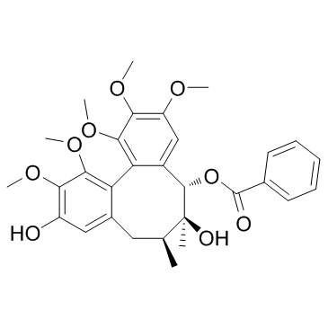 Schisantherin E (Schizantherin-E) Chemical Structure
