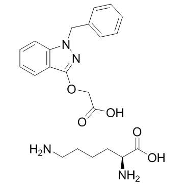 Bendazac L-Lysine Chemical Structure