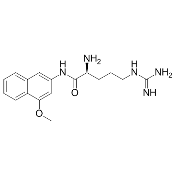 H-Arg-4MβNA Chemical Structure