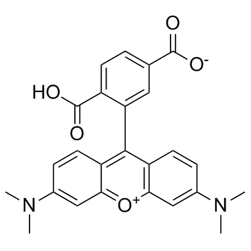6-TAMRA (6-Carboxytetramethylrhodamine) Chemical Structure