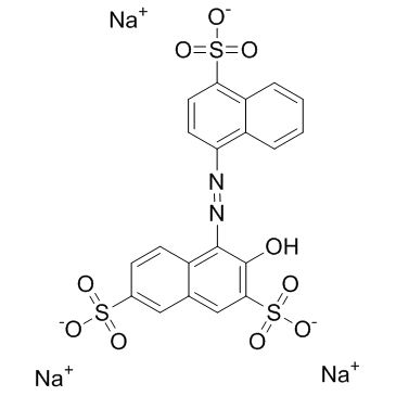 Amaranth (Acid Red 27) Chemical Structure