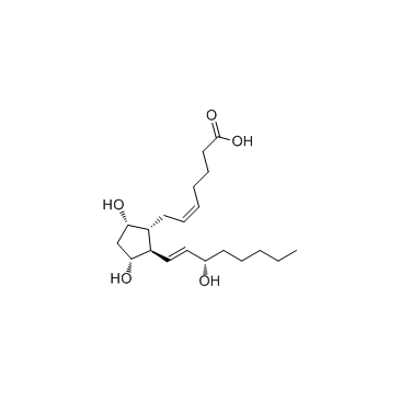 Dinoprost (Prostaglandin F2a) Chemical Structure