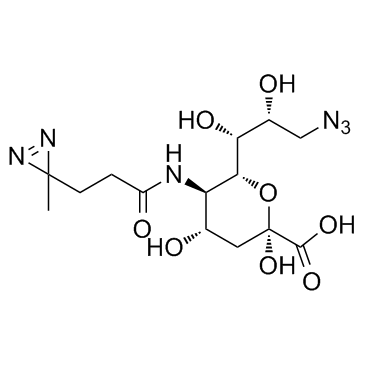 9-Azido-Neu5DAz Chemical Structure