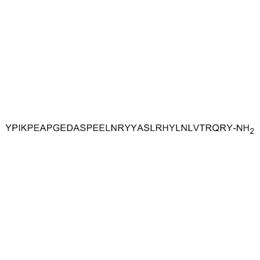 Peptide YY (PYY), human Chemical Structure