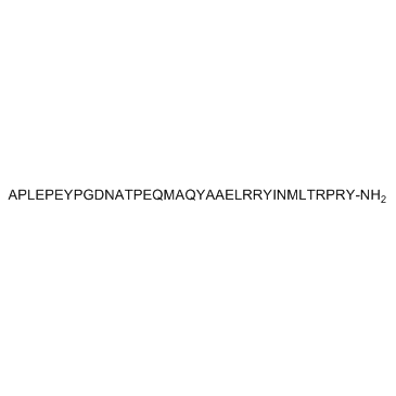 Pancreatic Polypeptide, bovine Chemical Structure