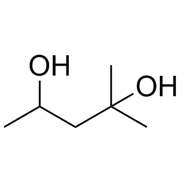 Hexylene glycol (2-Methyl-2,4-pentanediol) Chemical Structure