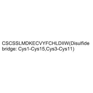 Endothelin 1 swine, human Chemical Structure