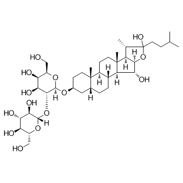 Anemarrhenasaponin I Chemical Structure