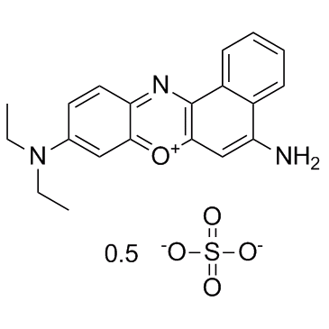 Nile Blue A sulfate (Nile blue sulfate) Chemical Structure