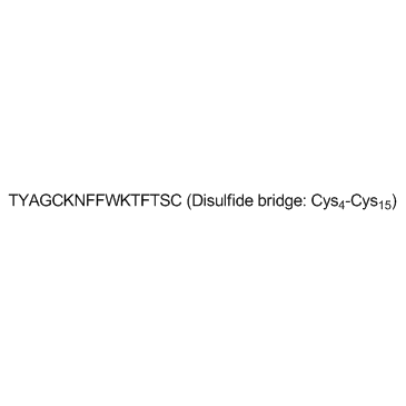 Tyr-Somatostatin-14 Chemical Structure
