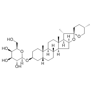 Timosaponin A1 Chemical Structure
