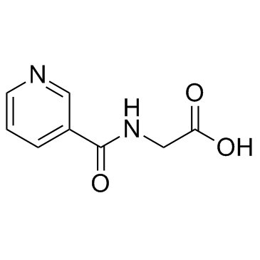 Nicotinuric acid Chemical Structure