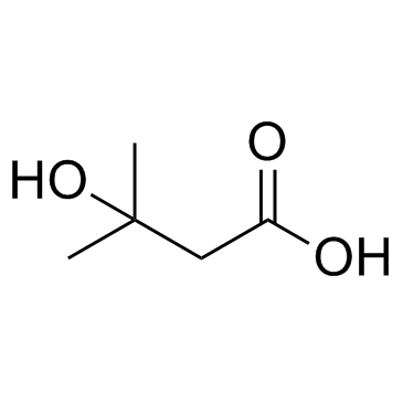 3-Hydroxyisovaleric acid Chemical Structure