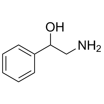 2-Amino-1-phenylethanol Chemical Structure