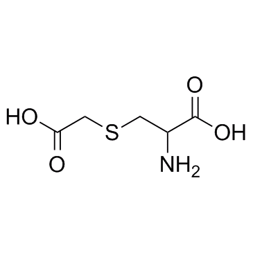 (RS)-Carbocisteine (S-(Carboxymethyl)-DL-cysteine) Chemical Structure