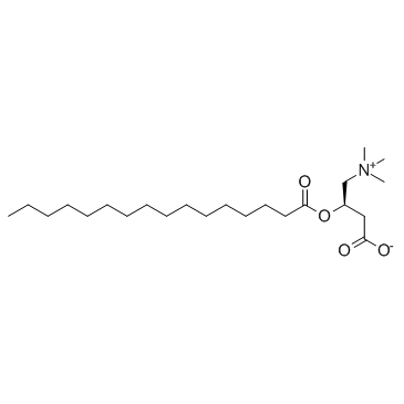 L-Palmitoylcarnitine Chemical Structure