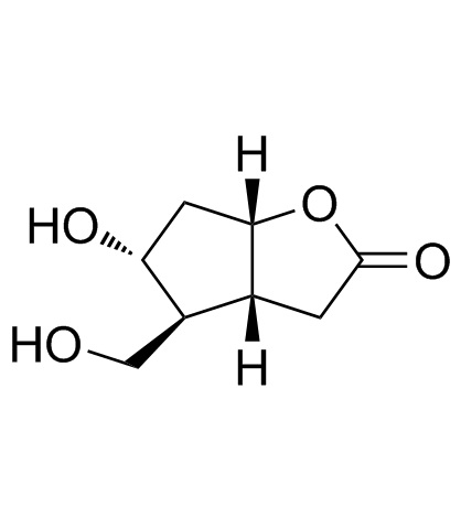 (-)-Corey lactone diol Chemical Structure