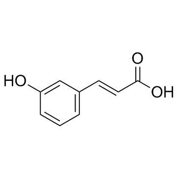 m-Coumaric acid Chemical Structure