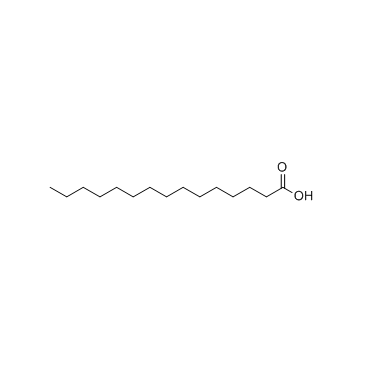 Pentadecanoic acid Chemical Structure