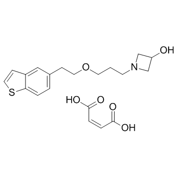Edonerpic maleate (T-817 maleate) Chemical Structure