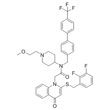 Rilapladib (SB 659032) Chemical Structure