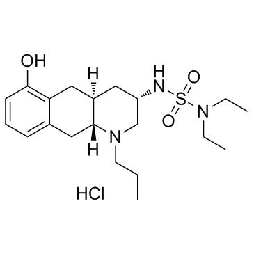 Quinagolide hydrochloride (CV205-502 hydrochloride) Chemical Structure