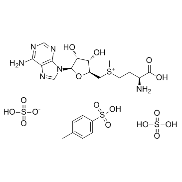 S-Adenosyl-L-methionine disulfate tosylate Chemical Structure