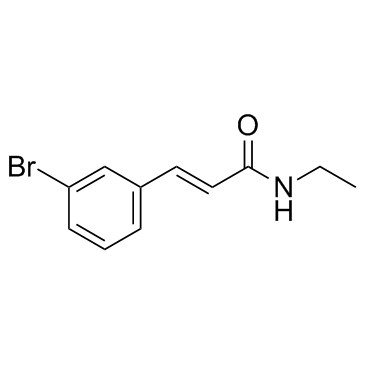 Cinromide (trans-3-Bromo-N-ethylcinnamamide) Chemical Structure
