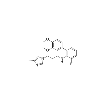 Glutaminyl Cyclase Inhibitor 1 Chemical Structure