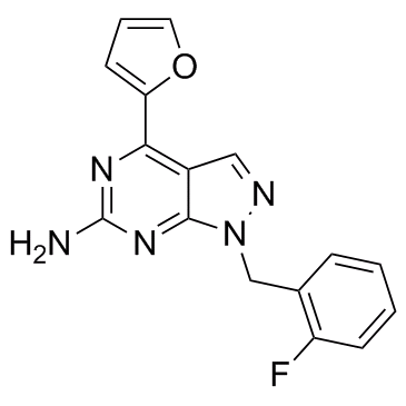 A2A receptor antagonist 1 Chemical Structure
