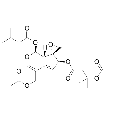 Acevaltrate Chemical Structure