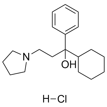 Procyclidine hydrochloride ((±)-Procyclidine hydrochlorid) Chemical Structure
