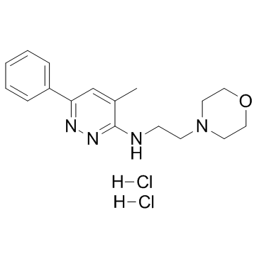 Minaprine dihydrochloride Chemical Structure
