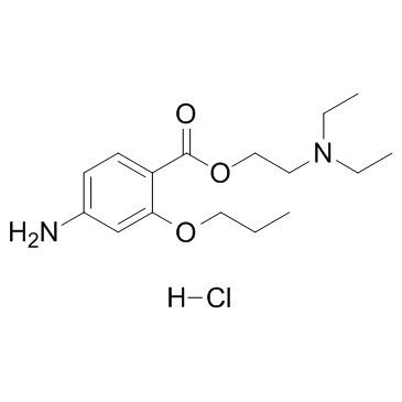Propoxycaine hydrochloride Chemical Structure