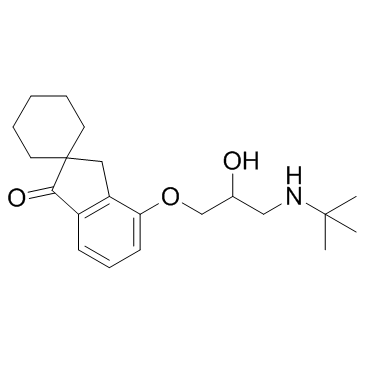 Spirendolol (Li 32-468) Chemical Structure