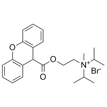 Propantheline bromide Chemical Structure