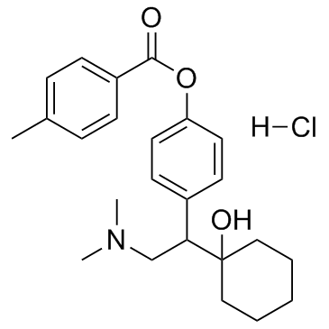 Ansofaxine hydrochloride (LY03005) Chemical Structure