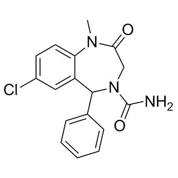 Carburazepam (RGH 3331) Chemical Structure