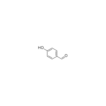 p-Hydroxybenzaldehyde Chemical Structure