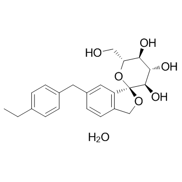 Tofogliflozin hydrate (CSG-452 hydrate) Chemical Structure