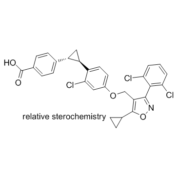 PX20606 trans racemate (PX-102 trans racemate) Chemical Structure