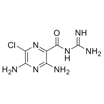 Amiloride (MK-870) Chemical Structure