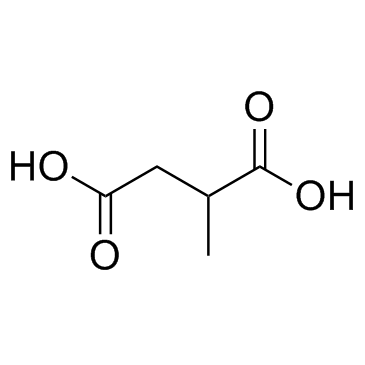 2-Methylsuccinic acid Chemical Structure