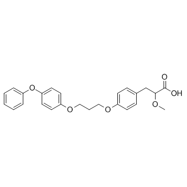 Naveglitazar racemate Chemical Structure