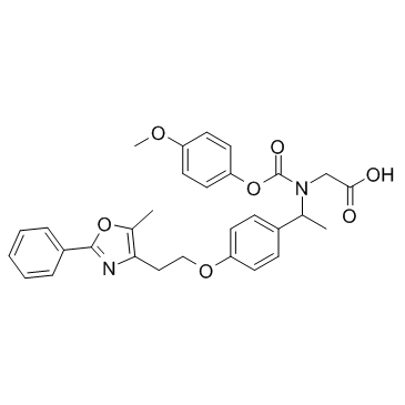 Peliglitazar racemate (BMS 426707-01 racemate) Chemical Structure