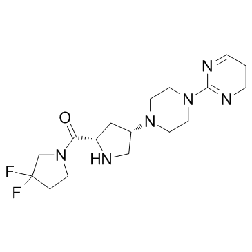 Gosogliptin (PF-00734200) Chemical Structure